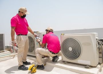 Air filtration aur AC work 